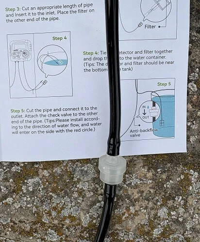 guía instalación rainpoint riego solar